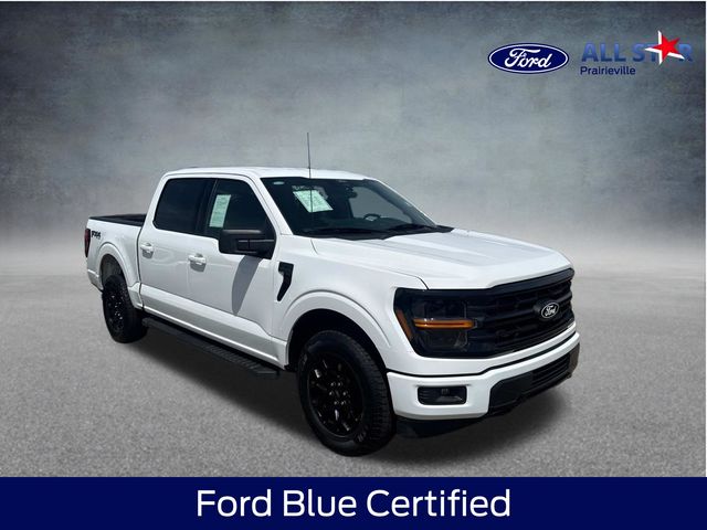 Oxford White 2025 Ford F-150 XLT SuperCrew 4WD Pickup Truck Four-Wheel Drive Automatic