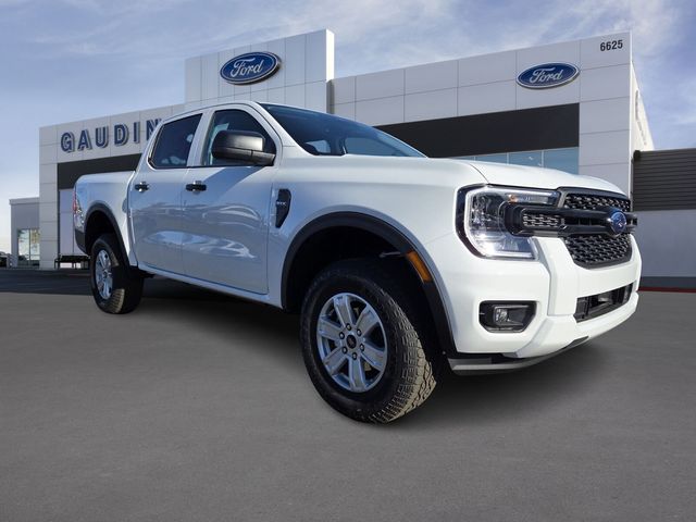 Oxford White 2026 Ford Ranger XL SuperCrew 4WD Pickup Truck Four-Wheel Drive Automatic