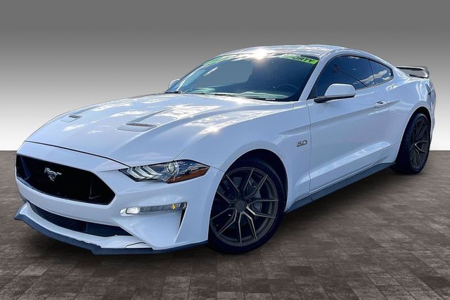 Oxford White 2019 Ford Mustang Coupe Rear-Wheel Drive Automatic