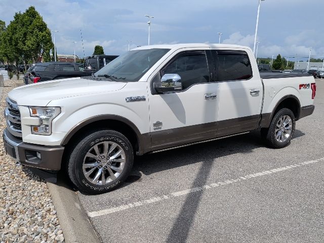 Oxford White 2017 Ford F-150 King Ranch SuperCrew 4WD Pickup Truck Four-Wheel Drive Automatic