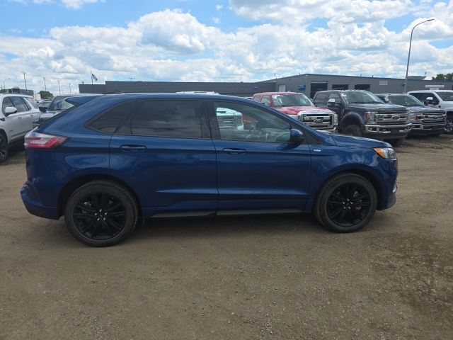 2021 Blue Metallic Ford Edge ST Line AWD SUV