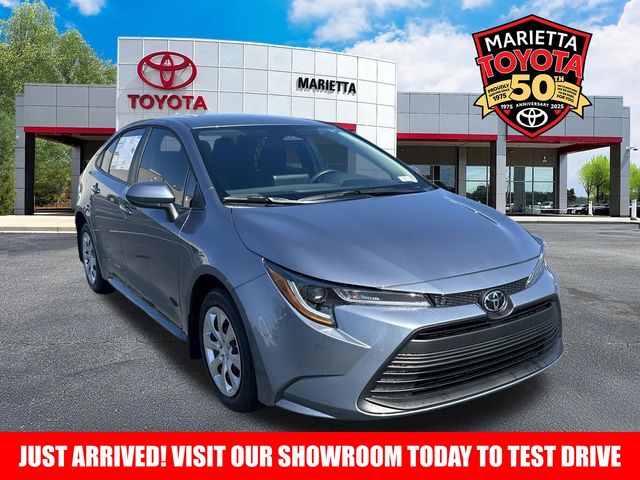 Celestite 2026 Toyota Corolla LE FWD Sedan Front-Wheel Drive Continuously Variable Transmission