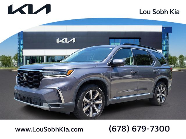 Gray (Modern Steel) 2024 Honda Pilot SUV / Crossover Front-Wheel Drive Automatic