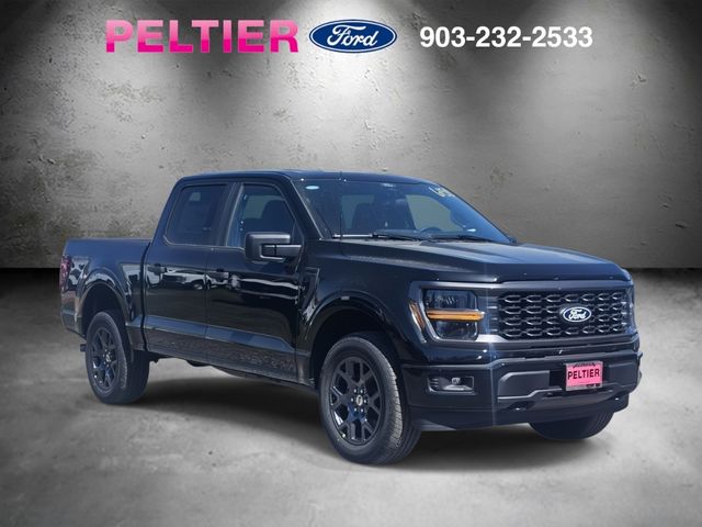 Agate Black Metallic 2026 Ford F-150 STX 4dr SuperCrew 4WD Pickup Truck Four-Wheel Drive Automatic