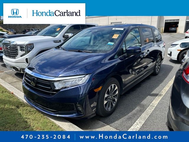 Black (Obsidian Blue Pearl) 2024 Honda Odyssey Minivan Front-Wheel Drive Automatic