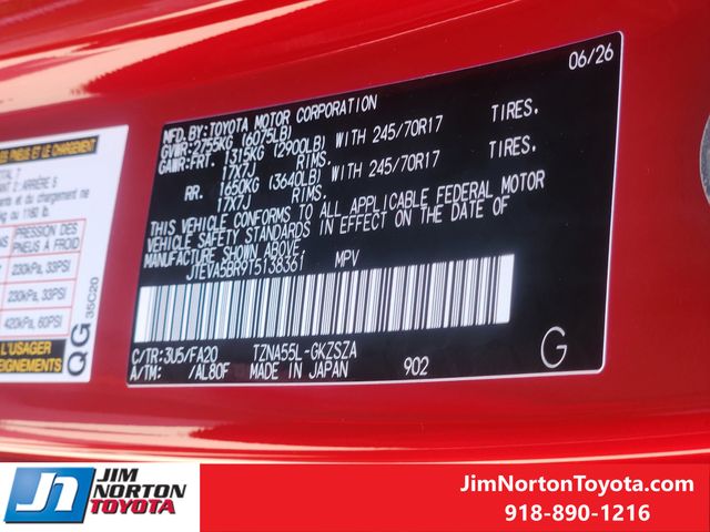 New 2026 Toyota 4Runner SUV