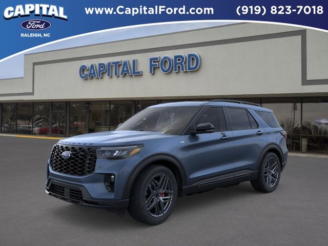 Vapor Blue Metallic 2026 Ford Explorer ST-Line AWD SUV / Crossover All-Wheel Drive Automatic