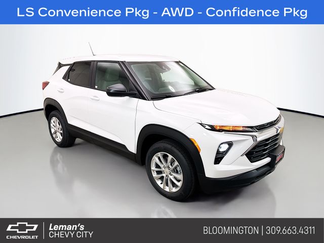 Summit White 2026 Chevrolet Trailblazer LS AWD SUV / Crossover Four-Wheel Drive 9-Speed Automatic