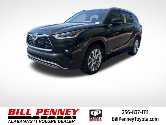 Black 2026 Toyota Highlander Hybrid Limited AWD SUV / Crossover All-Wheel Drive Continuously Variable Transmission