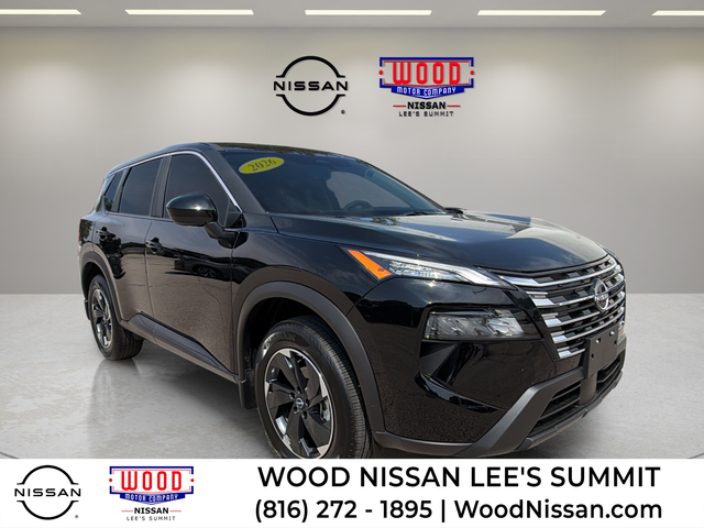 Super Black 2026 Nissan Rogue SUV / Crossover All-Wheel Drive Continuously Variable Transmission