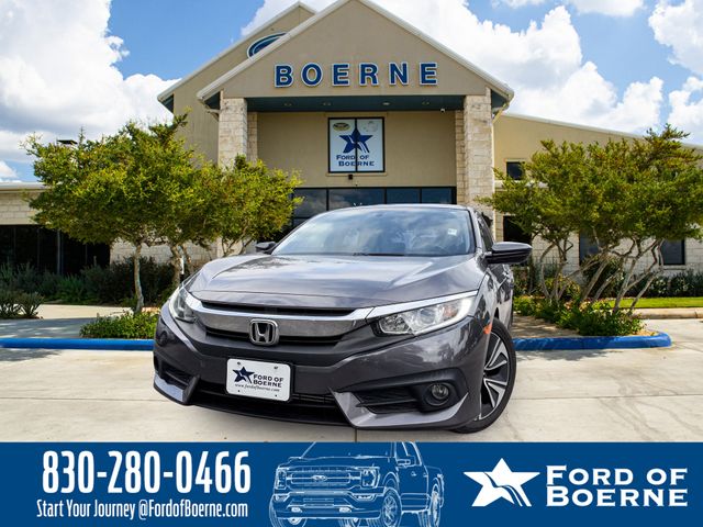Gray (Modern Steel Metallic) 2018 Honda Civic Sedan Front-Wheel Drive Continuously Variable Transmission