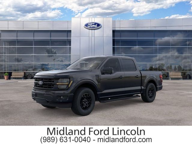 Agate Black Metallic 2026 Ford F-150 Pickup Truck Four-Wheel Drive Automatic