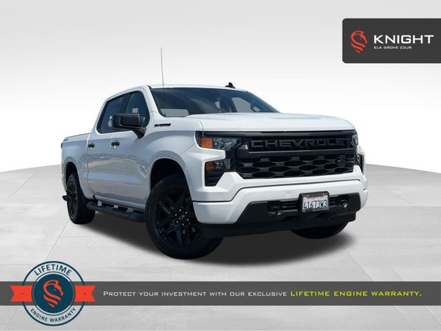 Summit White 2023 Chevrolet Silverado 1500 Pickup Truck Four-Wheel Drive 8-Speed Automatic