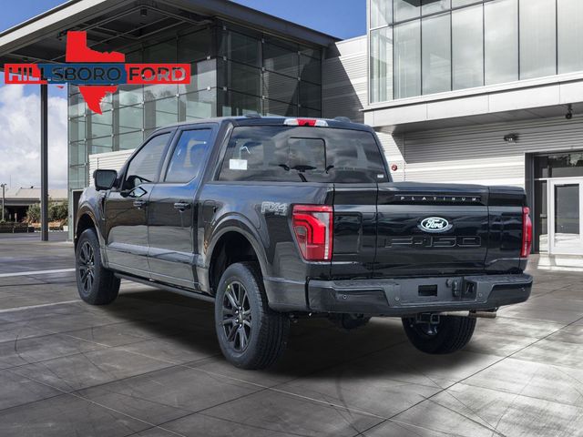 2025 Agate Black Metallic Ford F-150 Platinum 4X4 Truck