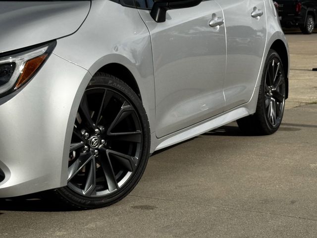 2024 Toyota Corolla Hatchback XSE Silver at North Houston Mitsubishi