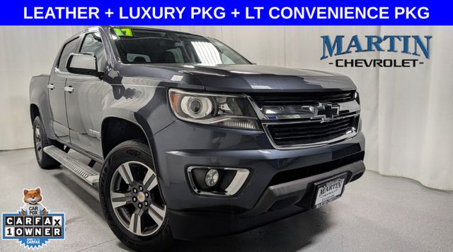 Cyber Gray Metallic 2017 Chevrolet Colorado Pickup Truck Four-Wheel Drive 8-Speed Automatic