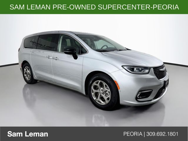 Silver Mist Clearcoat 2024 Chrysler Pacifica Minivan Front-Wheel Drive 9-Speed Automatic