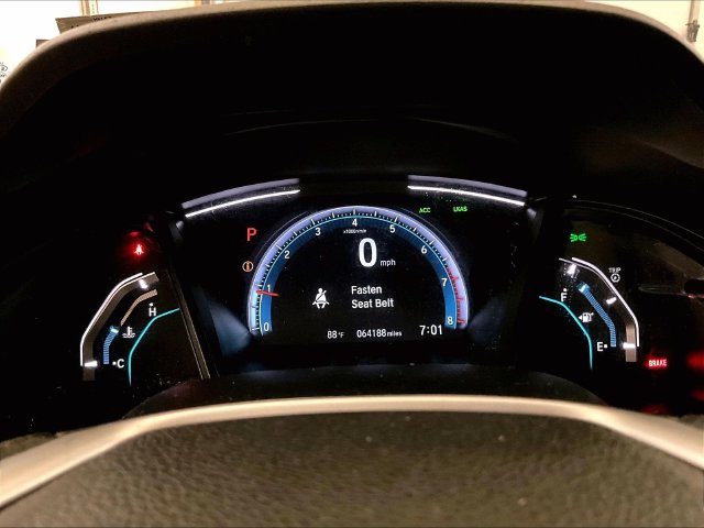 2019 Honda Civic LX Blue at Bob Ruth Ford