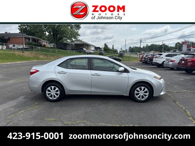 Classic Silver Metallic 2016 Toyota Corolla Sedan Front-Wheel Drive 4-Speed Automatic