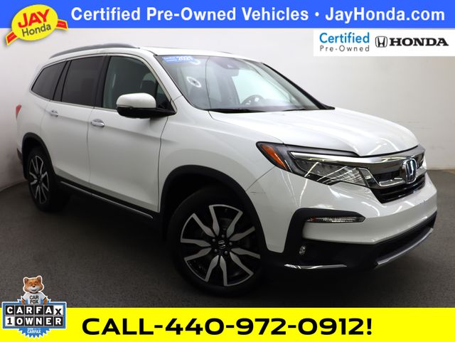 Platinum White Pearl 2021 Honda Pilot SUV / Crossover All-Wheel Drive 9-Speed Automatic