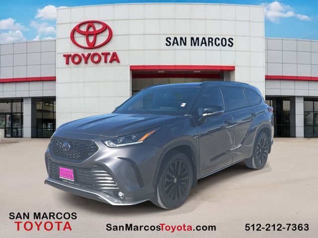 Magnetic Gray Metallic 2024 Toyota Highlander XSE FWD SUV / Crossover Front-Wheel Drive 8-Speed Automatic