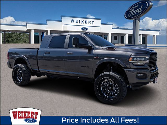 Gray (Granite Crystal Metallic Clearcoat) 2022 RAM 3500 Pickup Truck Four-Wheel Drive 6-Speed Automatic