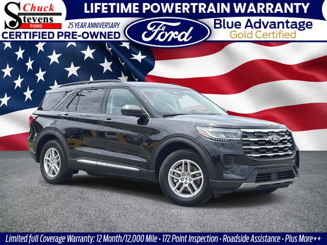 Black Metallic 2025 Ford Explorer SUV / Crossover Rear-Wheel Drive Automatic