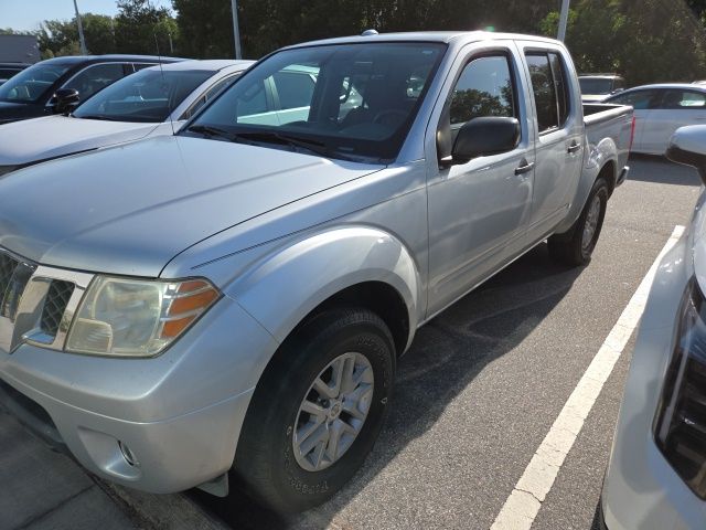 Brilliant Silver 2015 Nissan Frontier Pickup Truck 4X2 5-Speed Automatic Overdrive