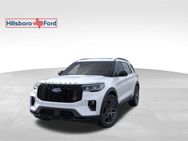 2025 White Ford Explorer ST 4X4 SUV
