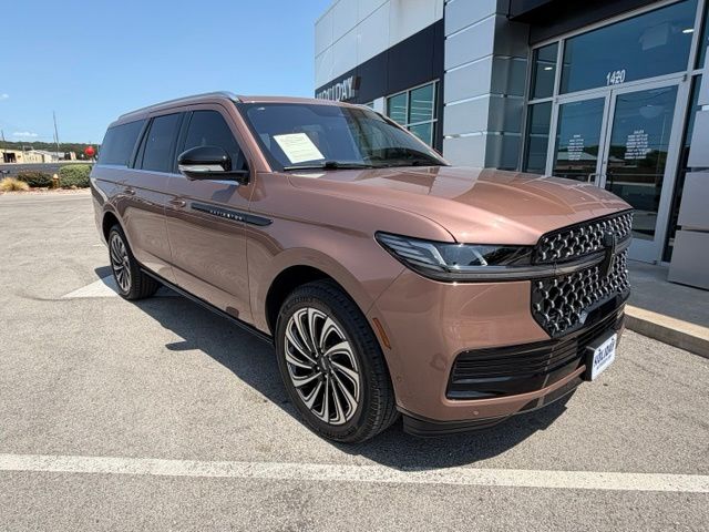 Red (Sunrise Copper Metallic Pearlcoat) 2025 Lincoln Navigator SUV / Crossover Four-Wheel Drive Automatic