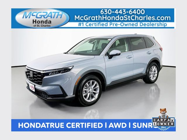 Urban Gray Pearl 2024 Honda CR-V SUV / Crossover All-Wheel Drive Continuously Variable Transmission