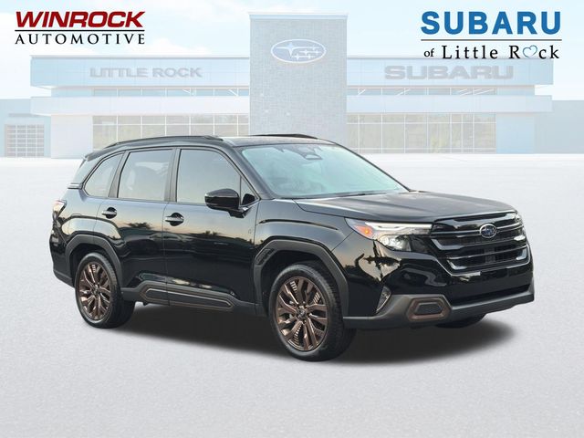 Crystal Black Silica 2026 Subaru Forester SUV / Crossover All-Wheel Drive Continuously Variable Transmission
