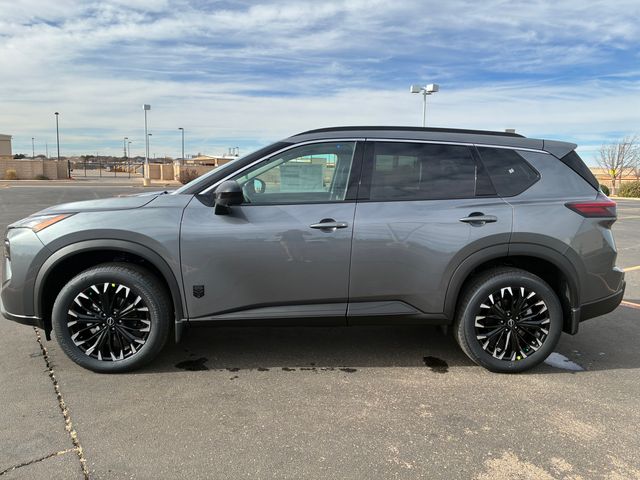 2026 Nissan Rogue Dark Armor Gray at Brown Honda