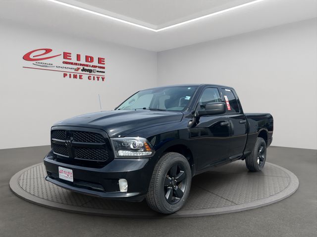 Black Clearcoat 2014 RAM 1500 Express Quad Cab 4WD Pickup Truck Four-Wheel Drive 8-Speed Automatic