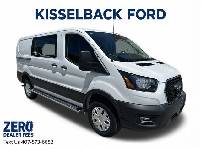 Oxford White 2025 Ford Transit Cargo Van Rear-Wheel Drive 