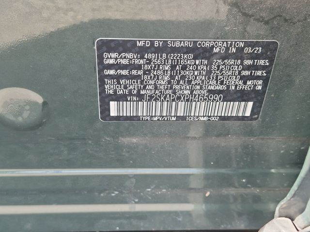 Used 2023 Green Subaru Limited image 40