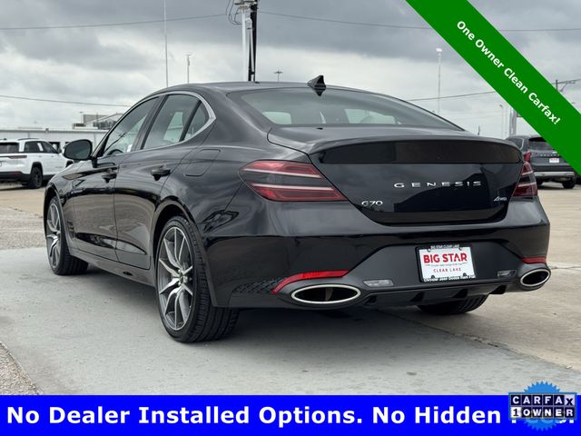 2025 Genesis G70 2.5T Black at Genesis of Spring