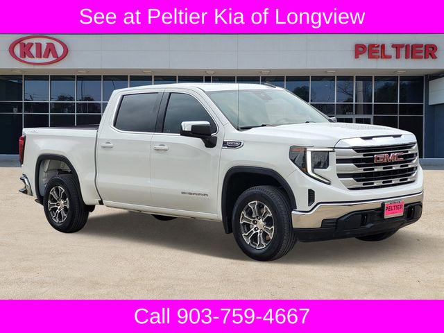 Summit White 2024 GMC Sierra 1500 Pickup Truck Four-Wheel Drive Automatic