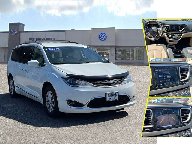 Bright White Clearcoat 2018 Chrysler Pacifica Minivan Front-Wheel Drive 9-Speed Automatic
