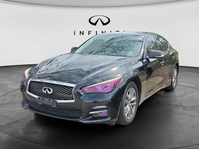 Black Obsidian 2015 INFINITI Q50 3.7 RWD Sedan Rear-Wheel Drive 7-Speed Automatic
