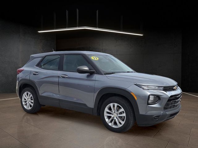 Gray (Steel Metallic) 2022 Chevrolet Trailblazer LS FWD SUV / Crossover Front-Wheel Drive Continuously Variable Transmission