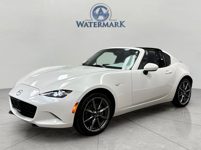 Snowflake White Pearl Mica 2021 Mazda MX-5 Miata RF Grand Touring RWD Convertible Rear-Wheel Drive 6-Speed Manual