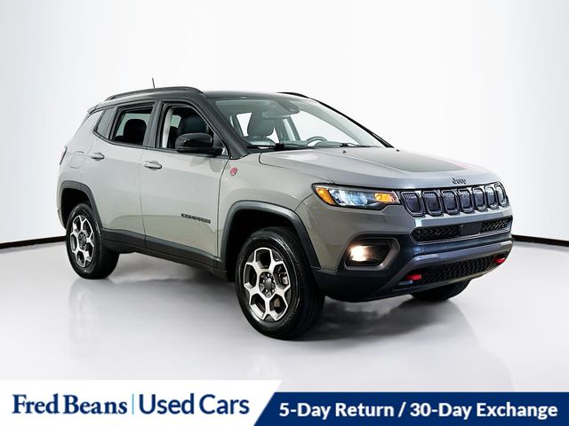 Sting-Gray Clearcoat 2022 Jeep Compass SUV / Crossover Four-Wheel Drive 9-Speed Automatic