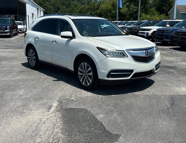 Diamond White Pearl 2014 Acura MDX SUV / Crossover All-Wheel Drive 6-Speed Automatic
