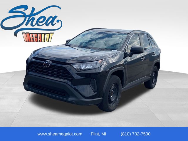 Midnight Black Metallic 2021 Toyota RAV4 LE FWD SUV / Crossover Front-Wheel Drive 8-Speed Automatic