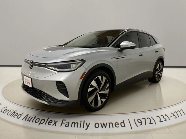 Silver Metallic 2021 Volkswagen ID.4 SUV / Crossover Rear-Wheel Drive Automatic