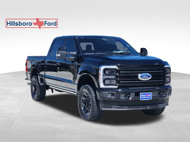 2025 Agate Black Metallic Ford Super Duty F-250 SRW Platinum 4X4 Truck