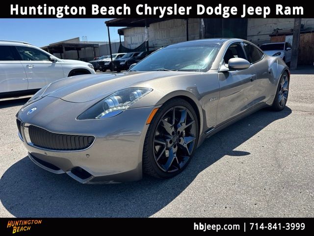 Gray 2012 Fisker Karma Sedan 1-Speed Automatic