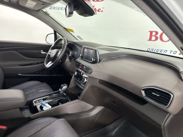 2019 Quartz White Hyundai Santa Fe Limited FWD SUV