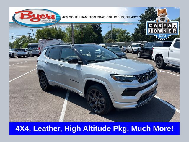 Silver Zynith Metallic Clearcoat 2024 Jeep Compass SUV / Crossover Four-Wheel Drive 8-Speed Automatic